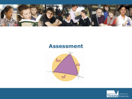 Assessment presentation (PPT - 1005Kb)