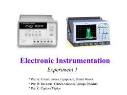 Electronic Instrumentation - Rensselaer Polytechnic Institute