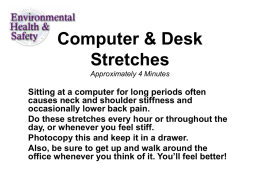 Computer & Desk Stretches