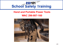Hand and Portable Power Tools - Home
