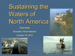 Sustaining the Waterbelt of North America