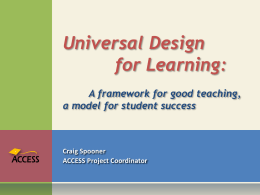 General UDL introduction - Colorado State University