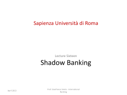 Shadow Banking