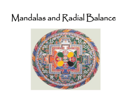 Mandalas and Radial Balance