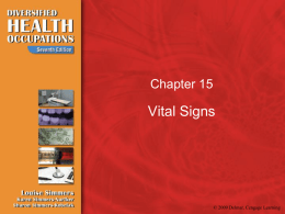 Vital signs PPT - Westinghouse College Prep