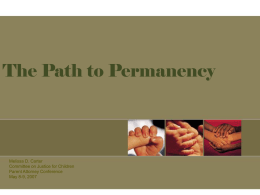 Focus on Permanency - parentattorney.org