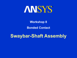 Swaybar-Shaft Assembly