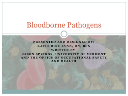 BloodBorne Pathogens