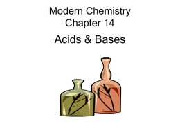 Modern Chemistry Chapter 14 - Licking Heights School District