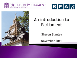 Parliamentary Outreach - British Parking Association