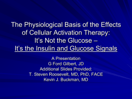PowerPoint Presentation - The Physiological Basis of the