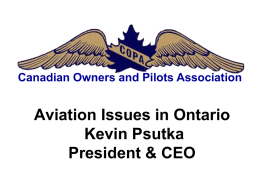 COPA BC Pilots Meeting