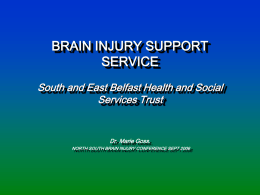 Dr Marie Goss South and East Belfast Trust