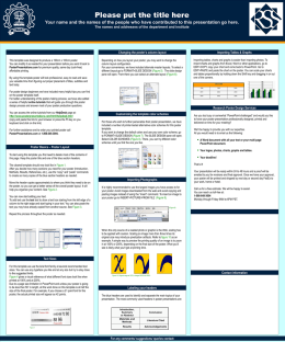 100cm by 100cm Poster Template
