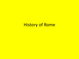WHICh7History of Rome -2014-1