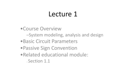 Lecture 1 - Digilent Inc.