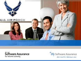 Software Assurance - 2006 - JELA Air Force Software