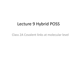 Lecture 9 Hybrid POSS
