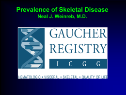 GAUCHER DISEASE THE ICCG REGISTRY
