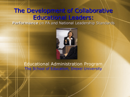 Educational Administration Program