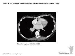 Lysbilde 1 - Tidsskrift for Den norske legeforening