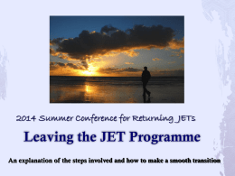 Pre-Departure: What&rsquo;s Involved?