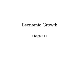 Economic Growth - Southeast Missouri State University