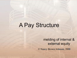 A Pay Structure - Gatton College of Business and Economics