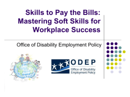 Skills to Pay the Bills: Mastering Soft Skills for