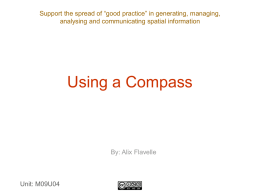 Presentation - Using a Compass