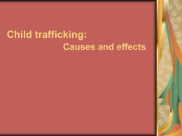 Prevention of child trafficking