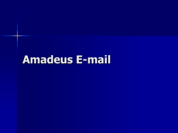 Amadeus E-mail