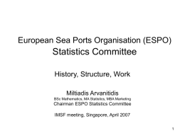 European Sea Ports Organisation (ESPO)