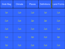 Blank Jeopardy
