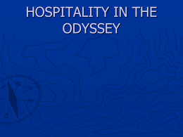HOSPITALITY IN THE ODESSY