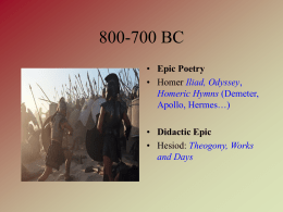 800-700 BC - University of Florida