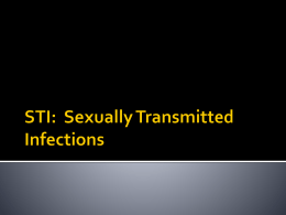 STI: Sexually Transmitted Infections