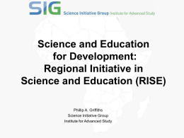 A Role for Regional Networks of Universities to Build STI