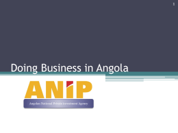 Doing Business in Angola