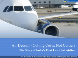 Deccan Aviation - Fuqua School of Business