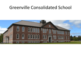 Greenville Consolidated School