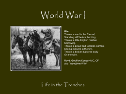 World War I - De Smet Jesuit High School
