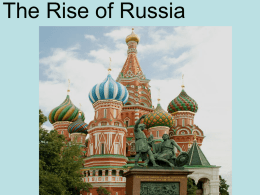 The Rise of Russia Chapter 18