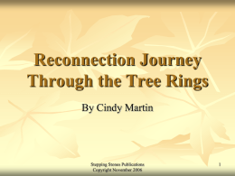Reconnection Journey Through the Tree Rings