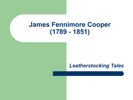James Fennimore Cooper