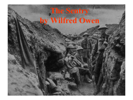 The Sentry by Wilfred Owen
