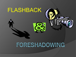 fORESHADOWING - ELA Resources for Middle School