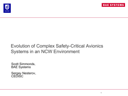 Evolution of Complex Safety-Critical Avionics Systems in