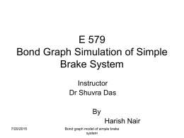 Mechantronic Simulation of Simple Brake System
