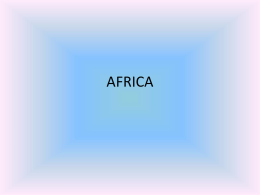 AFRICA - Krum Independent School District